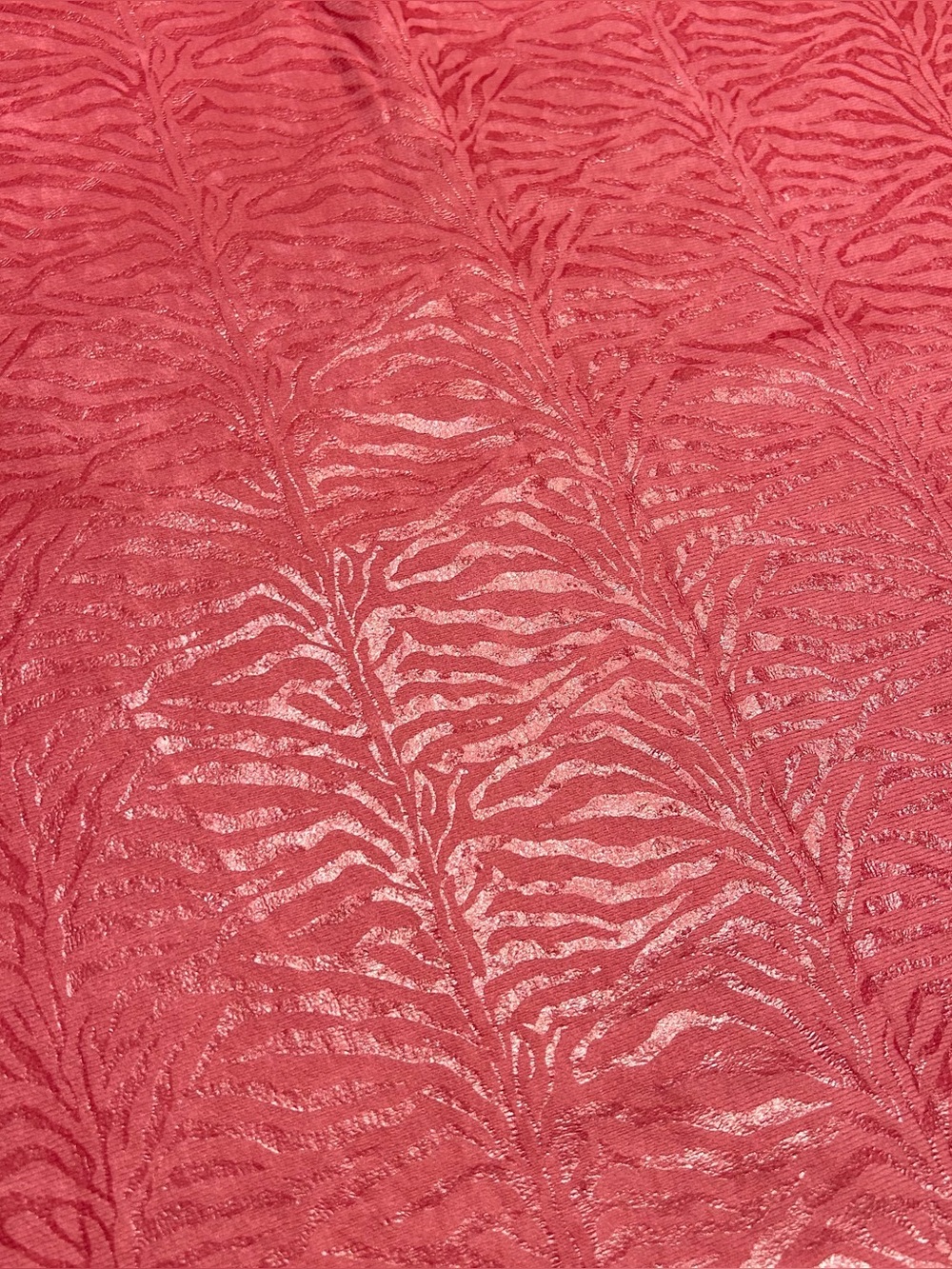 Pink Shimmery Knit Fabric - 1 yard @ 60” wide (F02)